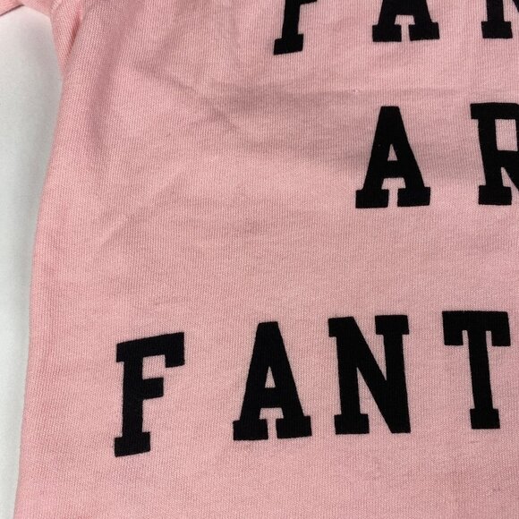NWT Wildfox Sweatshirt Women's Size Medium "Fangs Are Fantastic" Pink - Picture 13 of 15